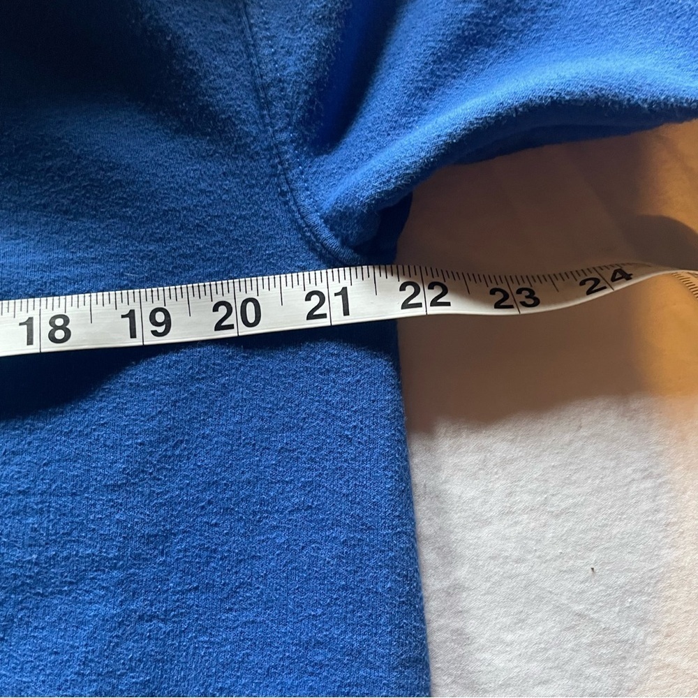 Hershey's Medium Blue Pullover Hoodie Sweatshirt with Pockets PRELOVED - Picture 7 of 7